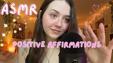 Asmr Positive Affirmations For Anxiety And Sleep Hand Movements