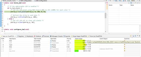 Esp S Espressif Ide Freertos Task Debugging Using Eclipse Freertos