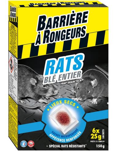 Barri Re Rongeurs Rats Bl Entier App T G