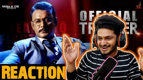 Kranti Official Trailer Reaction Darshan Thoogudeepa Rachitha Ram