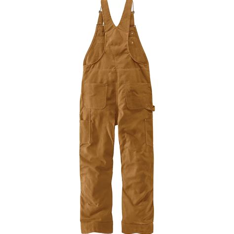 Carhartt Men's Firm Duck Insulated Bib Overalls | Academy