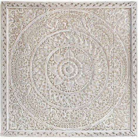 King Size Balinese Headboard Wood Carving