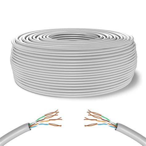 Buy Mr Tronic M Ethernet Network Bulk Cable Cat E Awg Cca