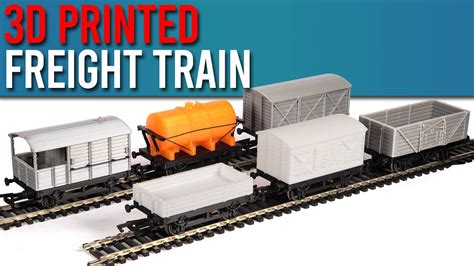 Sam S 100 3D Printed Model Railway Freight Train YouTube