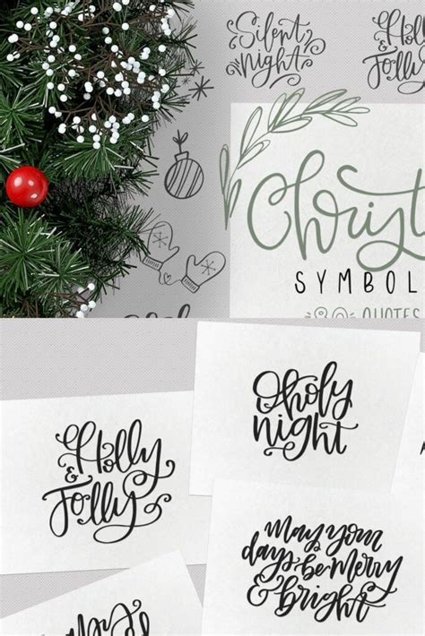 Christmas Symbols Font - Volume 2 – MasterBundles