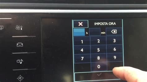 Citroen C4 Picasso Regolazione Reset Ora E Data Youtube