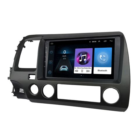 9 Inch Radio Frame For Honda Civic 2008 2011stereo Gps Dvd Player Install Panel Surround Trim