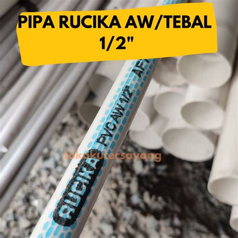 Jual Pipa Rucika Paralon Meteran Tipe Aw D Shopee Indonesia