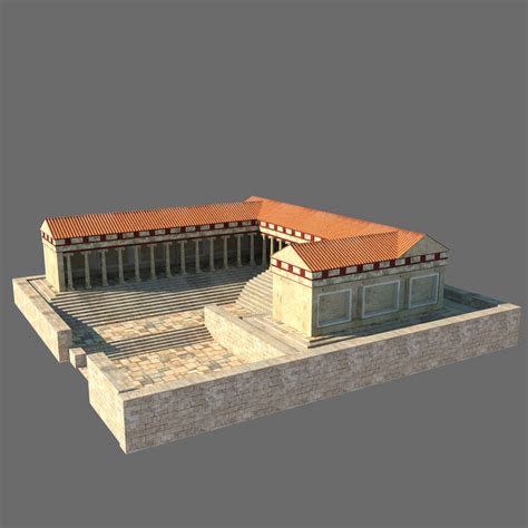 Ancient Greek Palace Max
