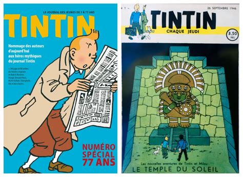 Le Journal Tintin To Celebrate Years With Omnibus Special Issue