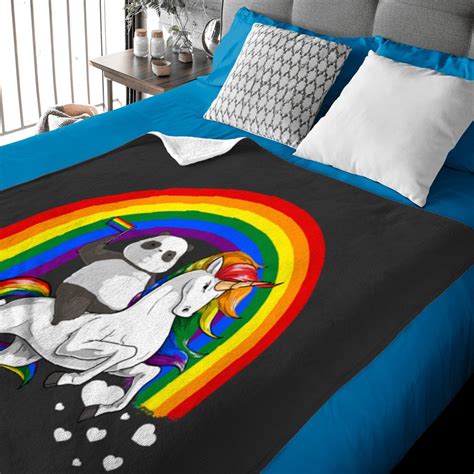 Pony Unicorn Lgbt Pride Rainbow Unicorn Panda Riding Unicorn Gay Rainbow Gay Lgbtq Ponies Baby