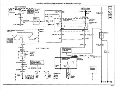 Starting Wiring Diagram 98 Chevy Cavalier