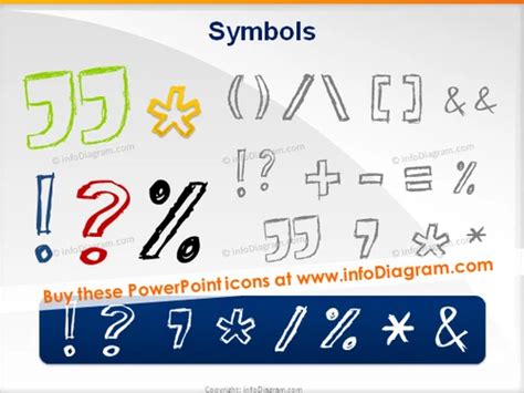 Handdrawn Powerpoint Arrows Symbols Pencil Sketch Signs Doodles