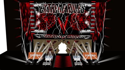 Wwe Extreme Rules Concept 1 By Rexfan2 3d Warehouse