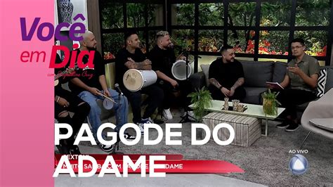 Pagode do Adame É Diferente e Nona comandam edição do Arena Samba