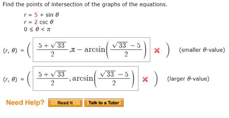 Solved Find The Points Of Intersection Of The Graphs Of Chegg