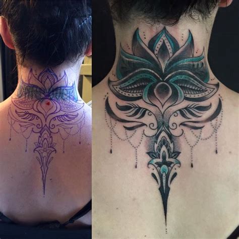 Name Cover Up Tattoos On Back Of Neck Jannynha Jannynha