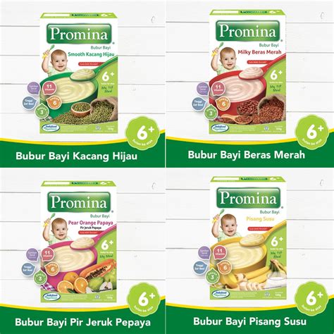 Jual Promina Bubur Bayi Instant Usia Bulan Gr Mpasi Shopee