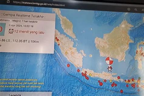 Ada Apa Tuban Diguncang Gempa Berkali Kali Ini Jawaban Bmkg