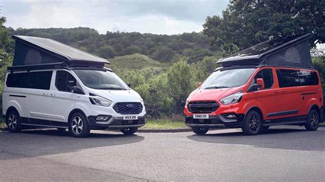 Ford Transit Custom Nugget Camper Vans Debut Active And Trail Models