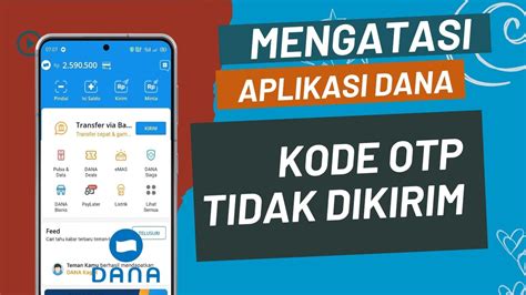 Cara Mengatasi Kode OTP Dana Tidak Terkirim Ke SMS 100 WORK YouTube