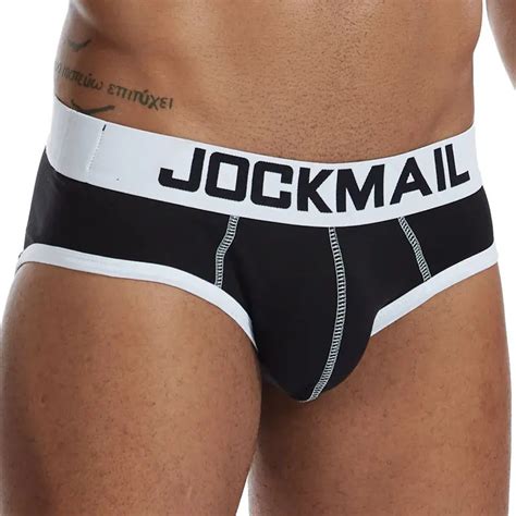 Jockmail Ropa Interior Sexy Gay Para Hombre Calzoncillos Cortos De