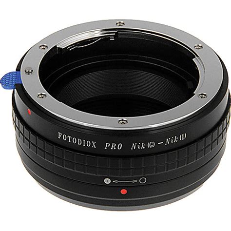 FotodioX Nikon F-Mount Pro Lens Adapter with Aperture