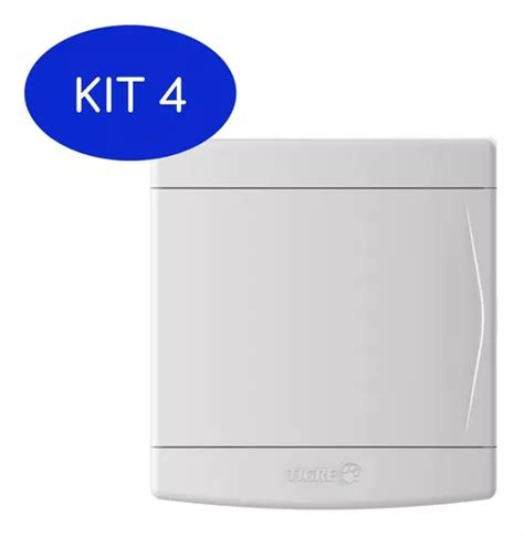 Kit Tampa Para Quadro De For A Tigre Disjuntores Parcelamento