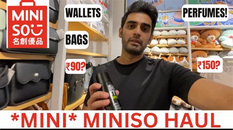 MINISO Haul Under 500 Cute Cheap Perfumes Bags Wallets