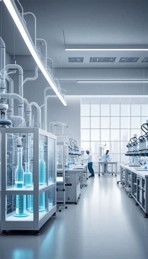 Exploring A Genetic Engineering Laboratory Stable Diffusion Online