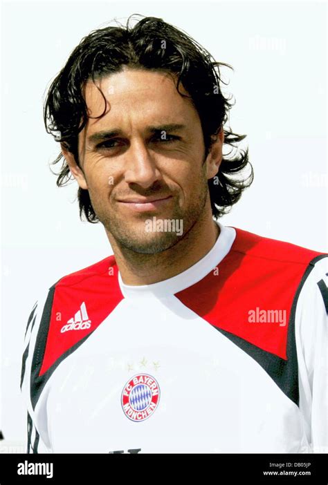 Bundesliga Club FC Bayern Munich S New Striker Luca Toni Pictured