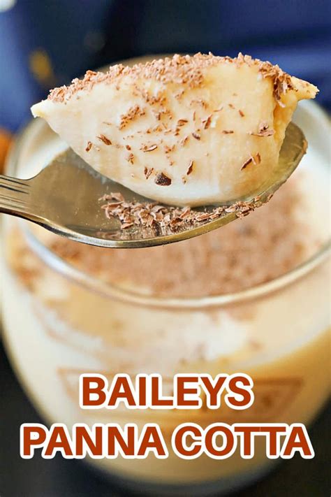 Baileys Panna Cotta A Delicious Boozy Dessert For The Festive Season