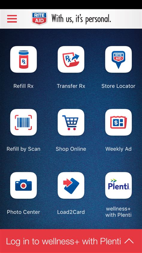 Rite Aid app: Keeps it simple with basic pharmacy services