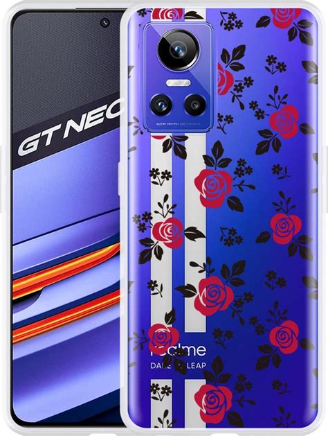 Realme GT Neo 3 Hoesje Roses Designed By Cazy Bol