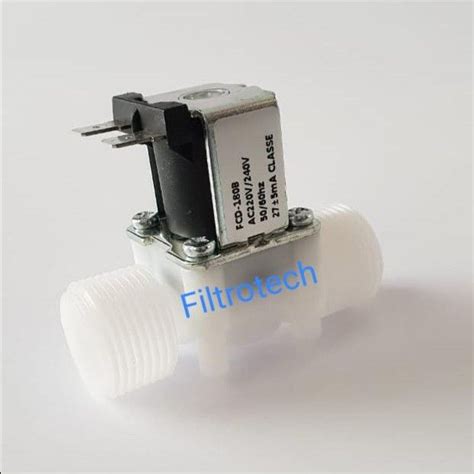 Solenoid Selenoid Valve Plastik Drat 12 Ac 220 Lazada Indonesia