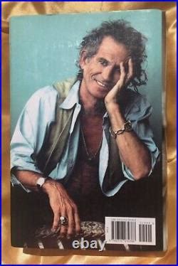 On Sale The Rolling Stones Keith Richards Signed Autographed Book