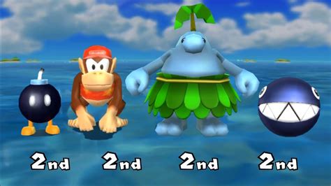 Mario Party 9 Minigame Shy Guy Vs Kamek Vs Peach Vs Daisy YouTube