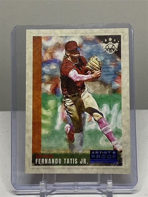 Panini Diamond Kings Artist Proof Blue Fernando Tat S Jr