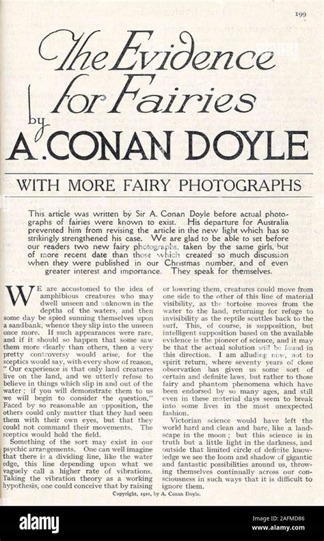 Arthur Conan Doyle Scottish Novelist A Magazine