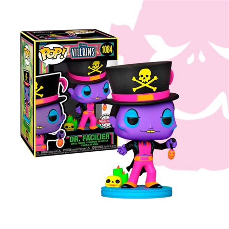 Funko POP Disney Villains Dr Facilier Black Light 1084