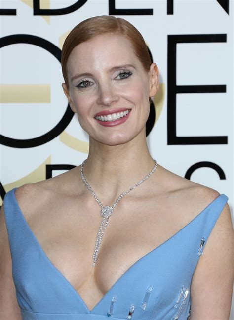 JESSICA CHASTAIN at 74th Annual Golden Globe Awards in Beverly Hills 01/08/2017 – HawtCelebs