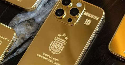 Lionel Messi Regala Iphones De Oro Por El Mundial De Qatar