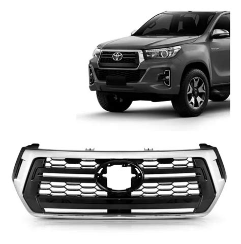 Grade Hilux Cromada Parcelamento Sem Juros