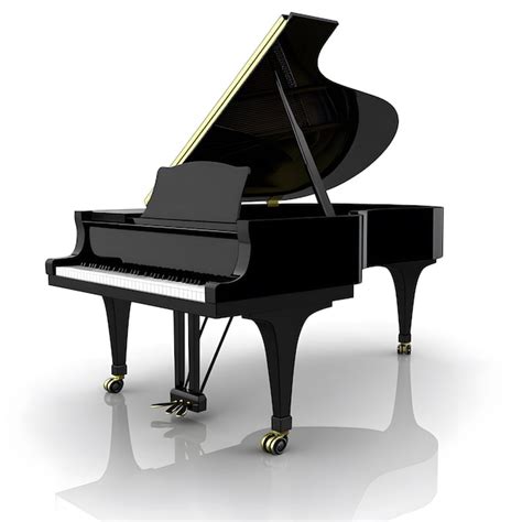 Professional Grand Piano Photography Elegant Premium Ai Generated Image