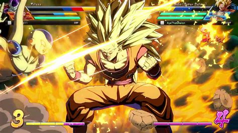 The Tank Named Goku Dragon Ball FighterZ Beta Online Matches YouTube