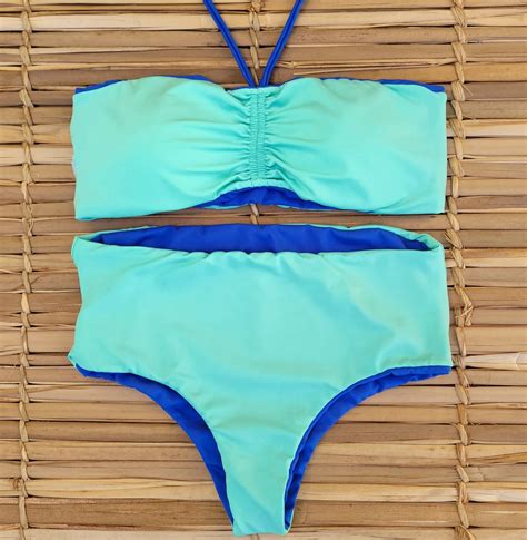 Conjunto Tomara Que Caia Hot Pant Dupla Face Osasco Biquinis Sal E Mar Moda Praia