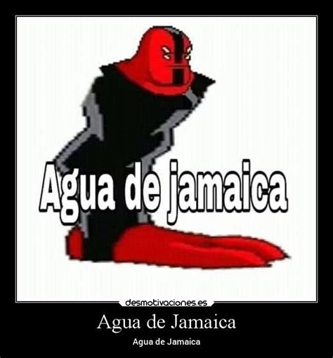 Agua De Jamaica Desmotivaciones