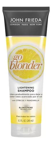 Shampoo John Frieda Sheer Blonde Go Blonder Ml Mercadolibre