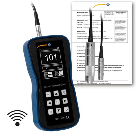 NDT Tester Surface Tester PCE CT 100N ICA Incl ISO Calibration