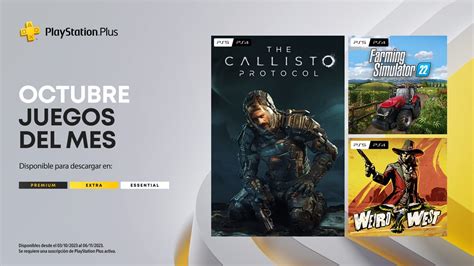 Juegos Mensuales De Playstation Plus En Octubre The Callisto Protocol